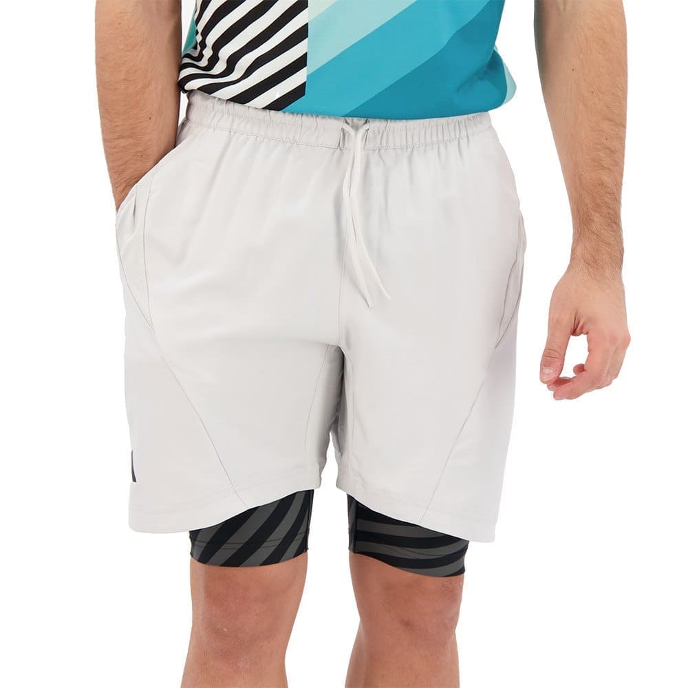 Adidas Aeroready Two-in-one Pro Shorts Wit S Man