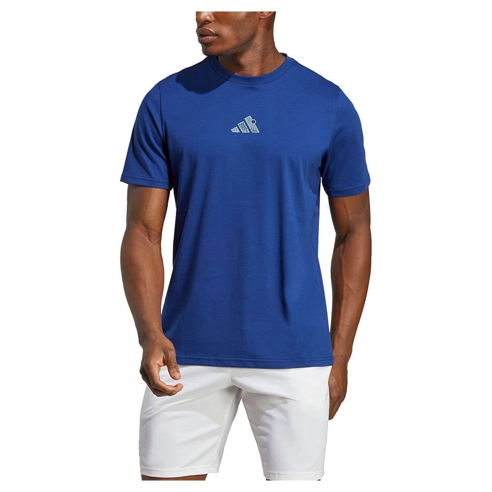Adidas Ao Short Sleeve T-shirt Blauw S Man