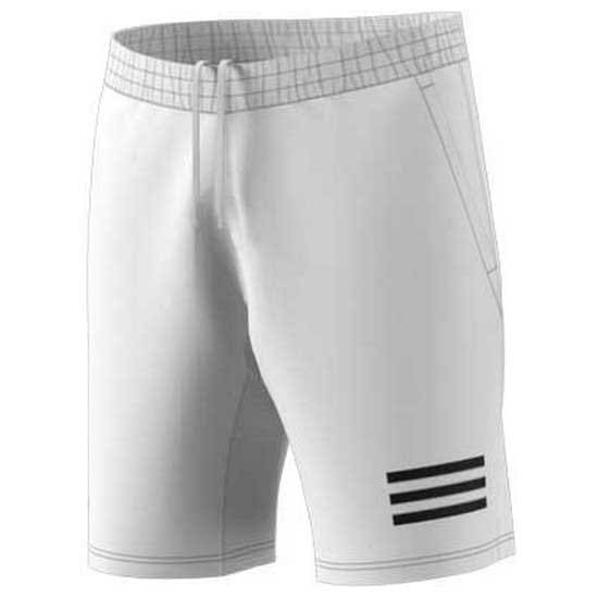 Adidas Badminton Club 3 Stripes Short Pants Wit L Man
