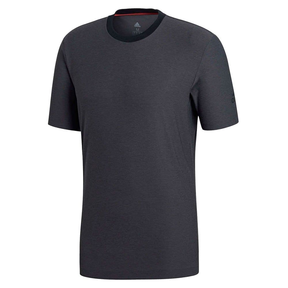 Adidas Barricade Short Sleeve T-shirt Zwart S Man