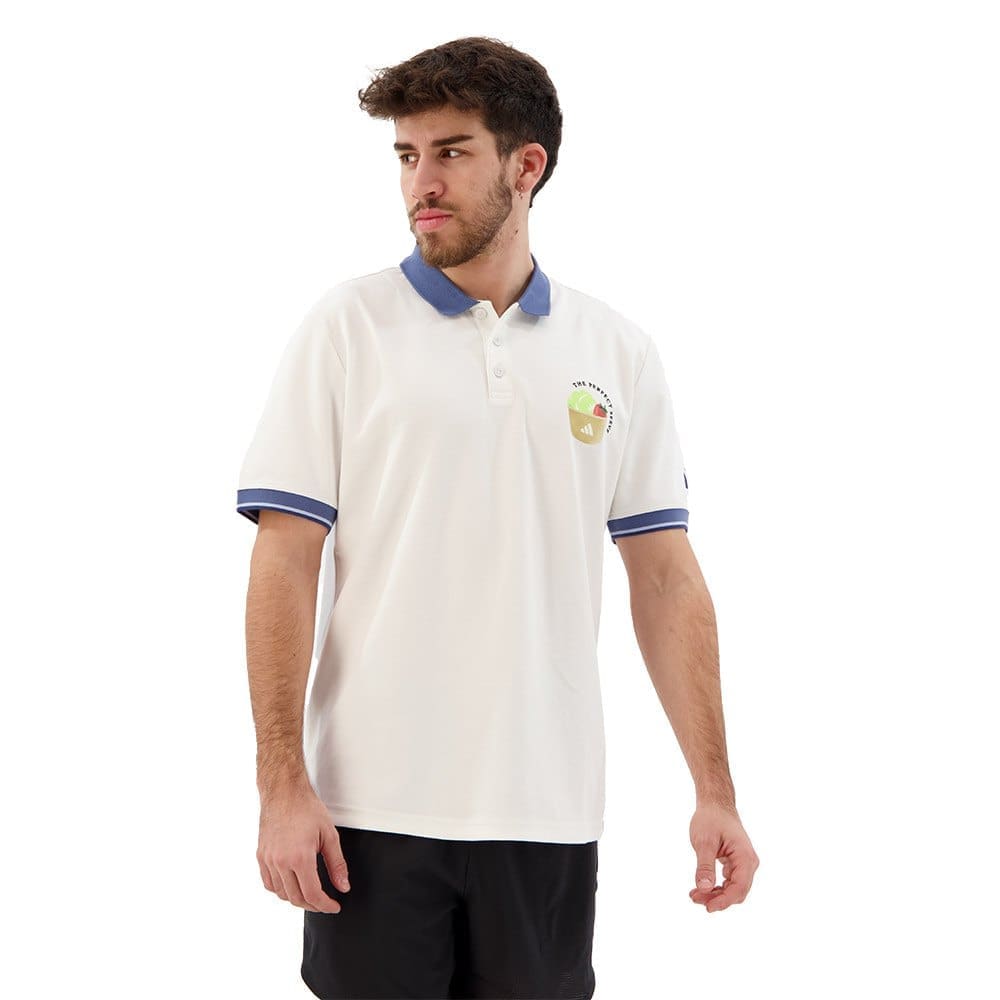 Adidas Clubhouse Classic Premium Short Sleeve Polo Wit S Man