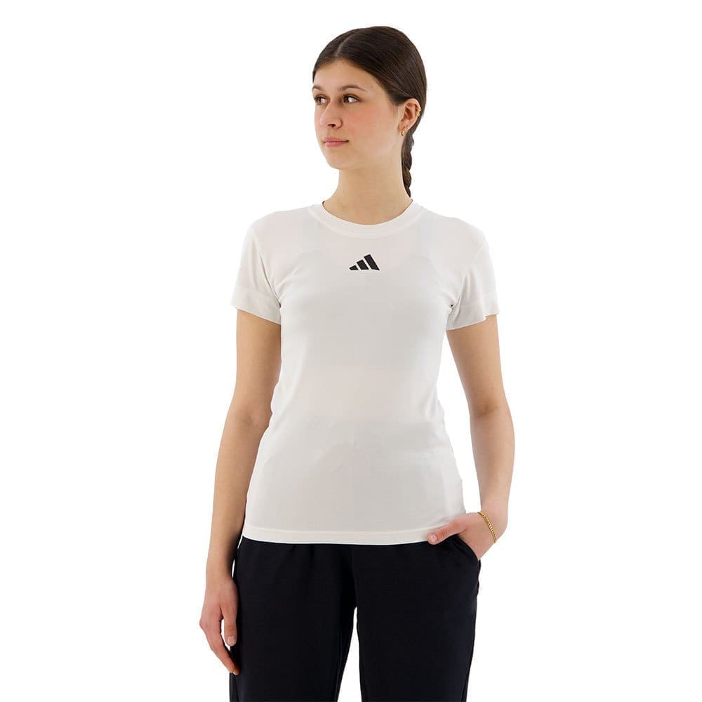 Adidas Freelift Short Sleeve T-shirt Wit XS Vrouw