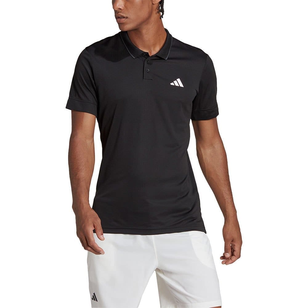 Adidas T Freelift Short Sleeve Polo Zwart S Man