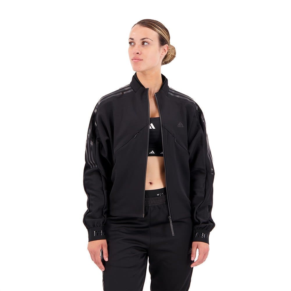 Adidas Tsu Advantage Jacket Zwart S / Regular Vrouw