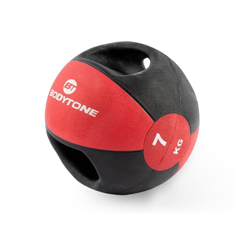 Bodytone Medicine Ball With Handle 7kg Rood 7 kg