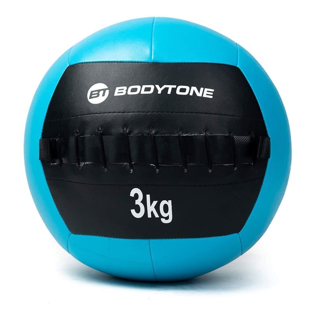 Bodytone Soft Wall Medicine Ball 3kg Blauw 3 kg