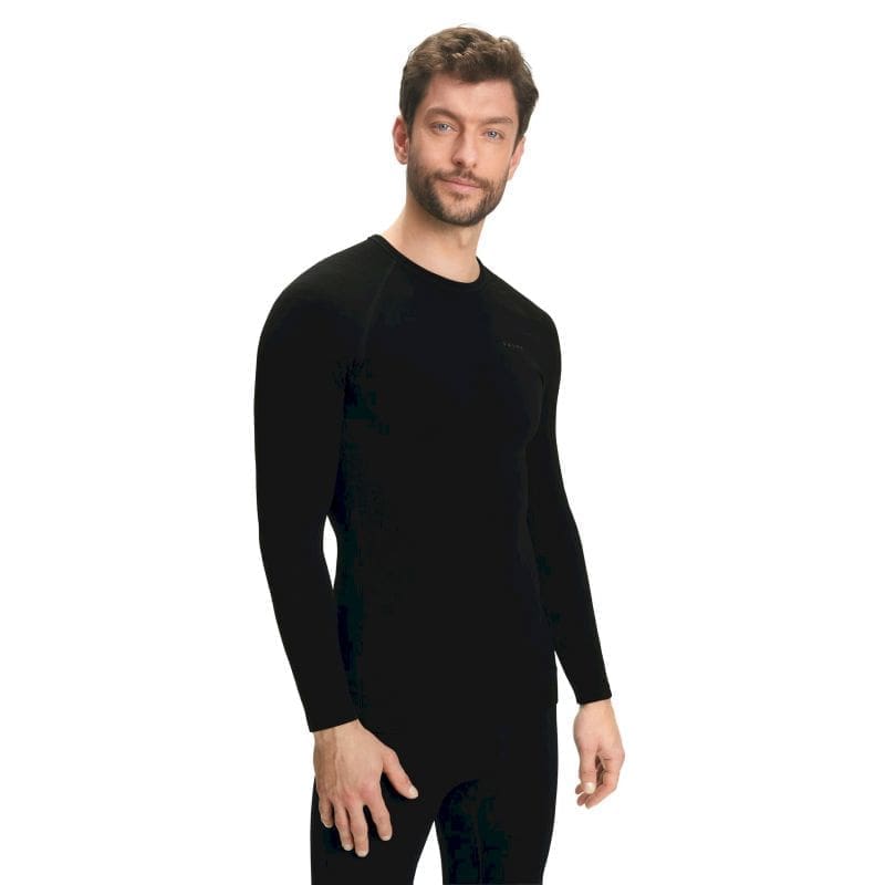 Falke Maximum Warm Longsleeved Shirt - Ondergoed - Heren Black S