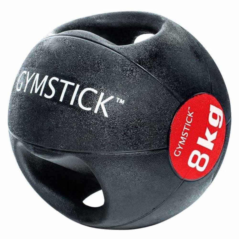 Gymstick Medicine Ball With Handles 8kg Zwart 8 kg