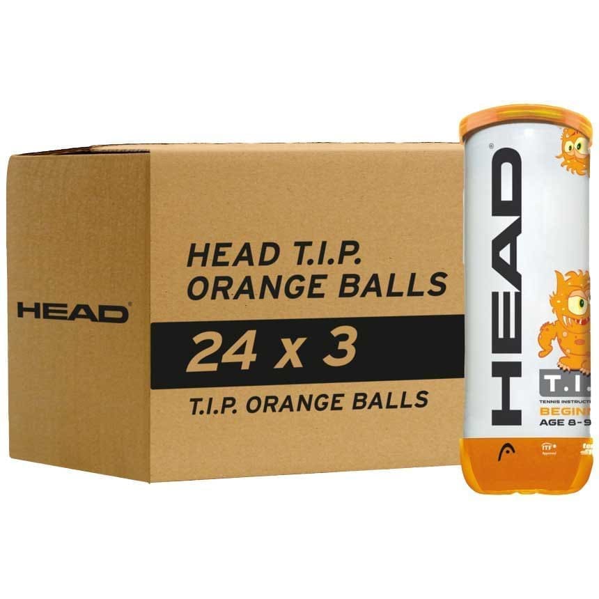 Head Racket Tip Tennis Balls Box Goud 24 x 3 Balls