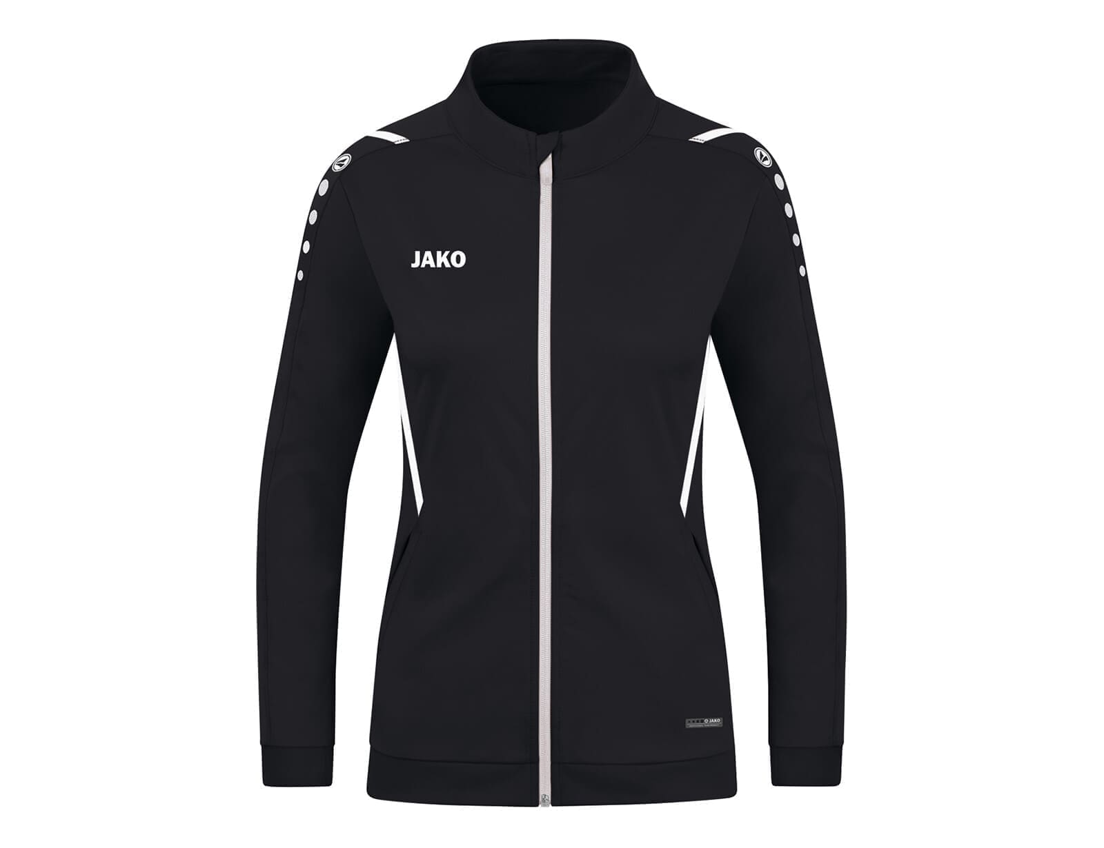 Jako - Polyester Jacket Challenge Women - Zwart Trainingsjack