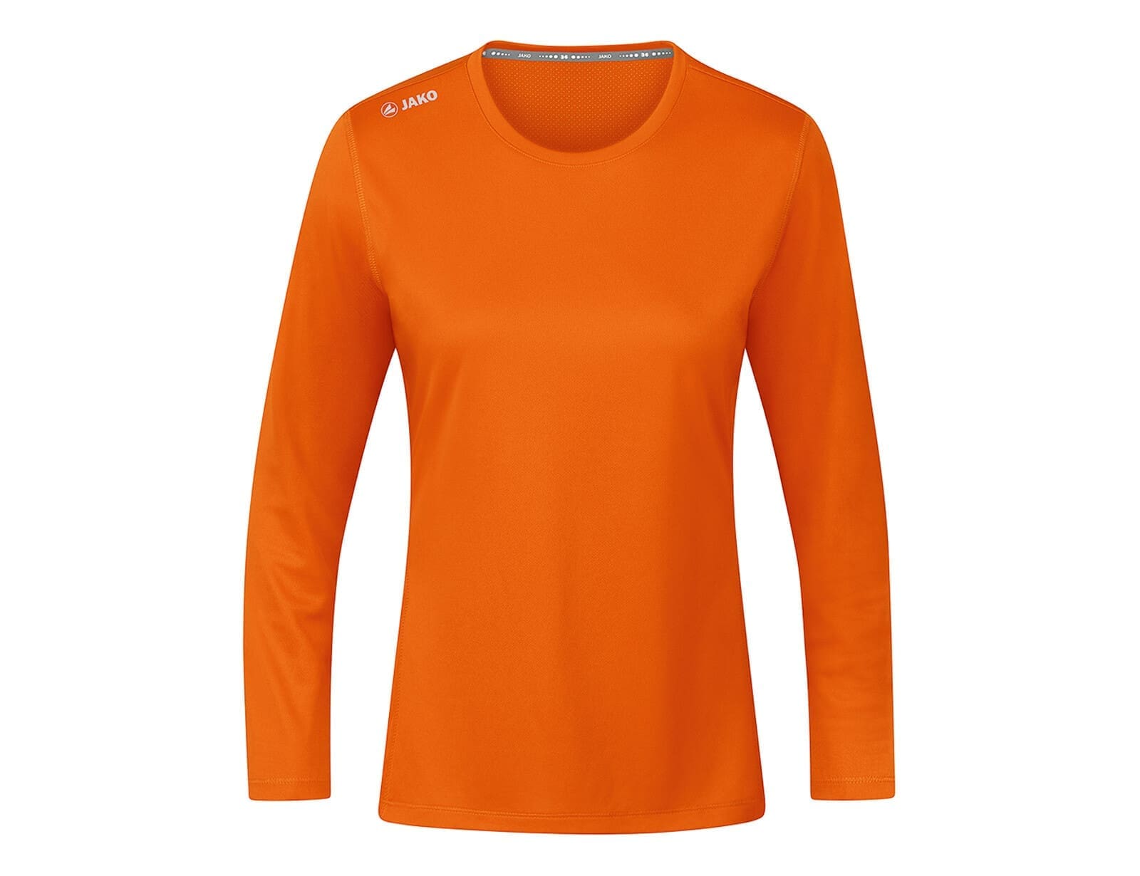 Jako - Shirt Run 2.0 LM - Oranje Longsleeve Dames