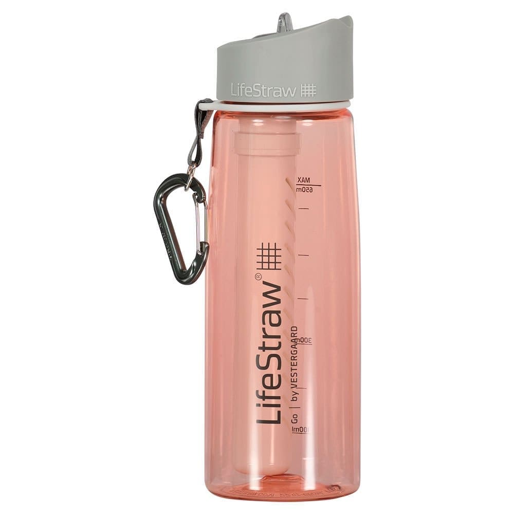 Lifestraw Go 650ml Water Filter Bottle Roze