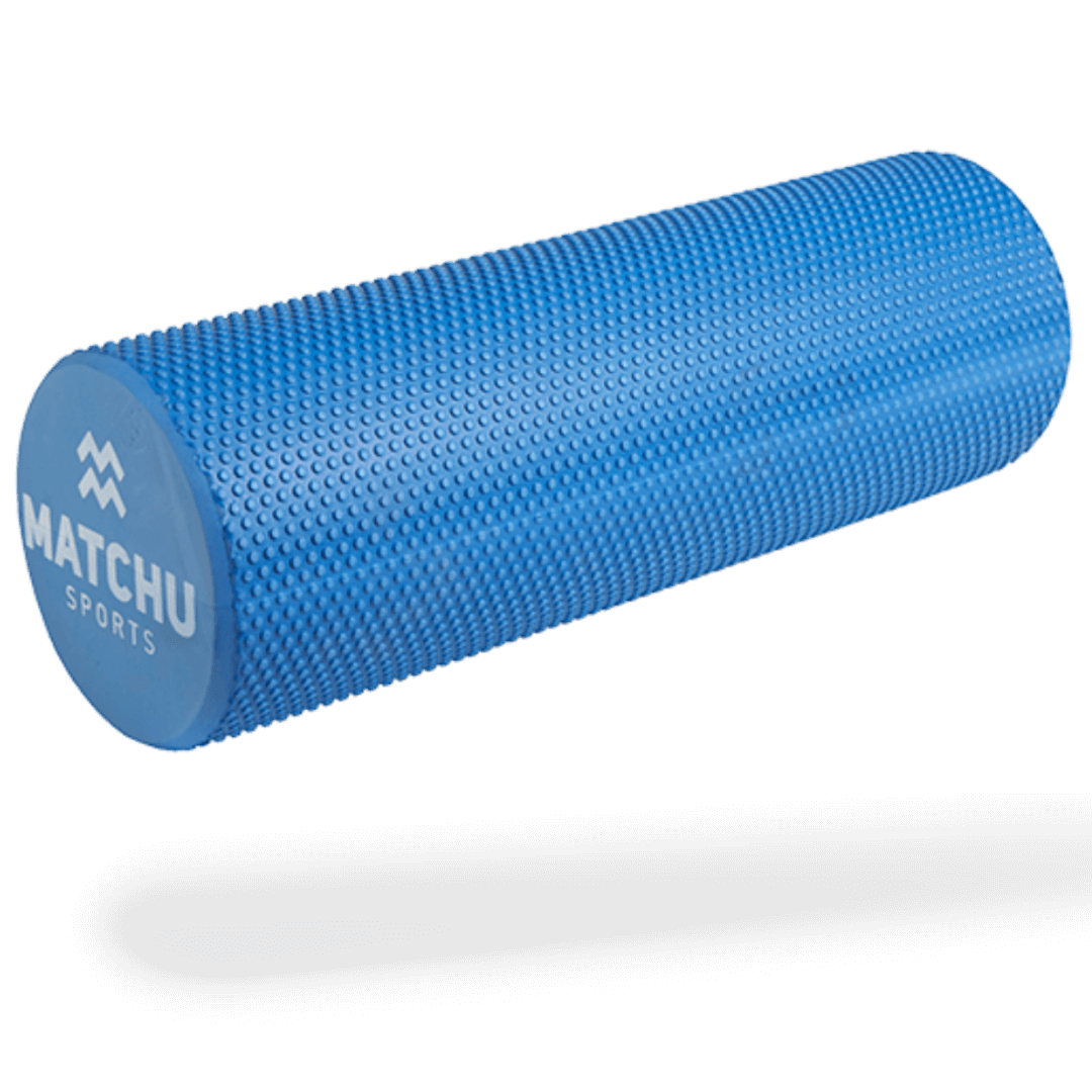 Matchu Sports Foam Roller Zacht 45cm - Blauw - 45cm - Ø 15cm