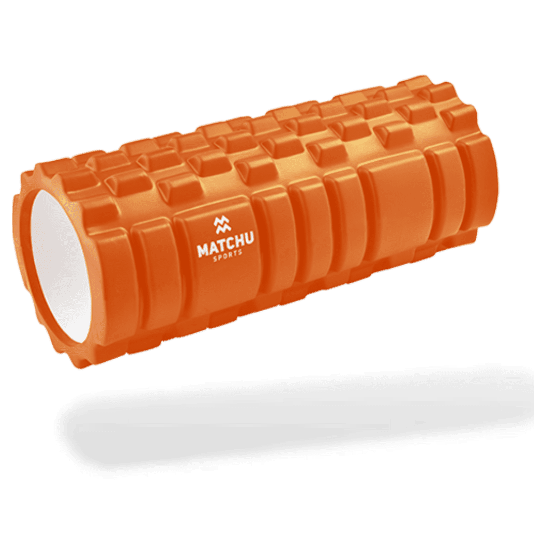 Matchu Sports Foam Roller oranje - Oranje - 33cm - Ø 14cm