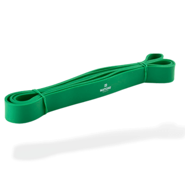 Matchu Sports Power band Medium (32 mm) - Groen - 1 meter - Medium - 15 - 37 kg