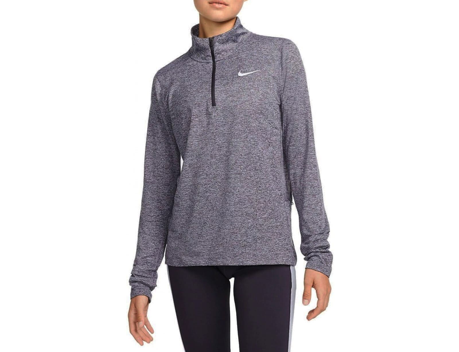 Nike - Element 1/2 Zip Top - Running Longsleeve Dames