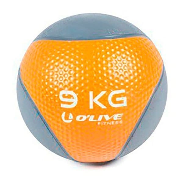 Olive Logo Medicine Ball 9kg Oranje,Grijs 9 kg