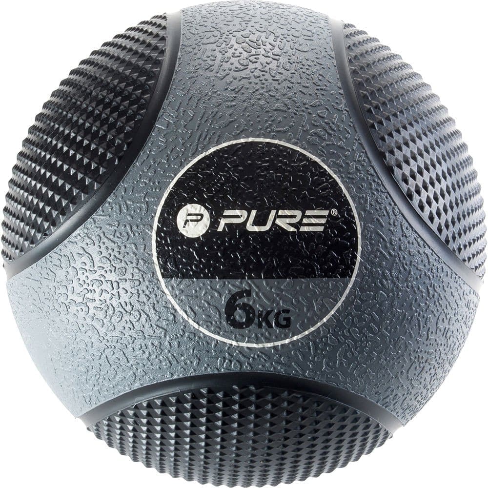 Pure2improve Medicine Ball 6kg Grijs 6 kg