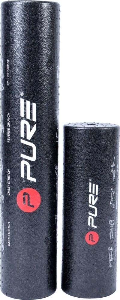 Pure2improve Trainer Foam Roller 45x15 Cm Zwart 45x15 cm
