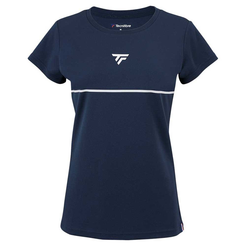 Tecnifibre Perf Short Sleeve T-shirt Blauw S Vrouw