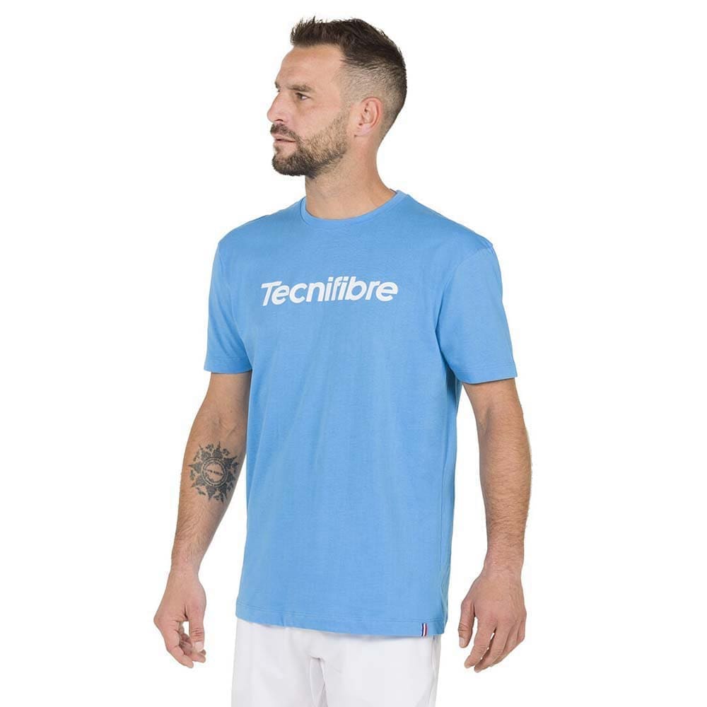 Tecnifibre Team Cotton Short Sleeve T-shirt Blauw XS Man