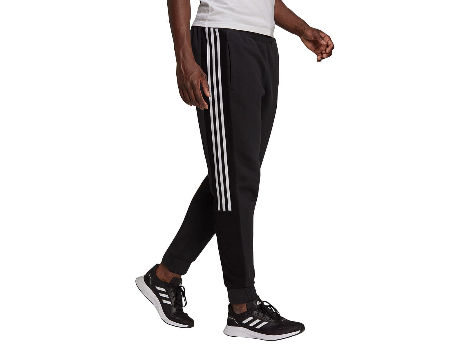 adidas - Essential Colour Block 3S Tapered Pants - Joggingbroek
