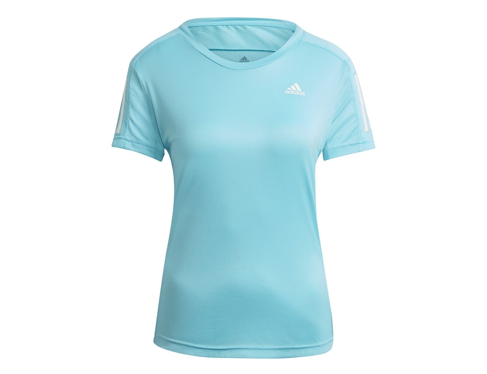adidas - Own The Run Tee - Lichtblauw Sportshirt