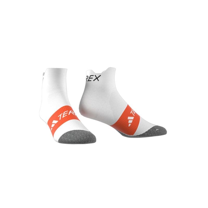 adidas Terrex Trail Speed Socks - Hardloopsokken White XS (34 - 36)